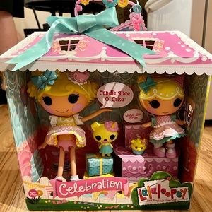 NWT Lalaloopy birthday play set